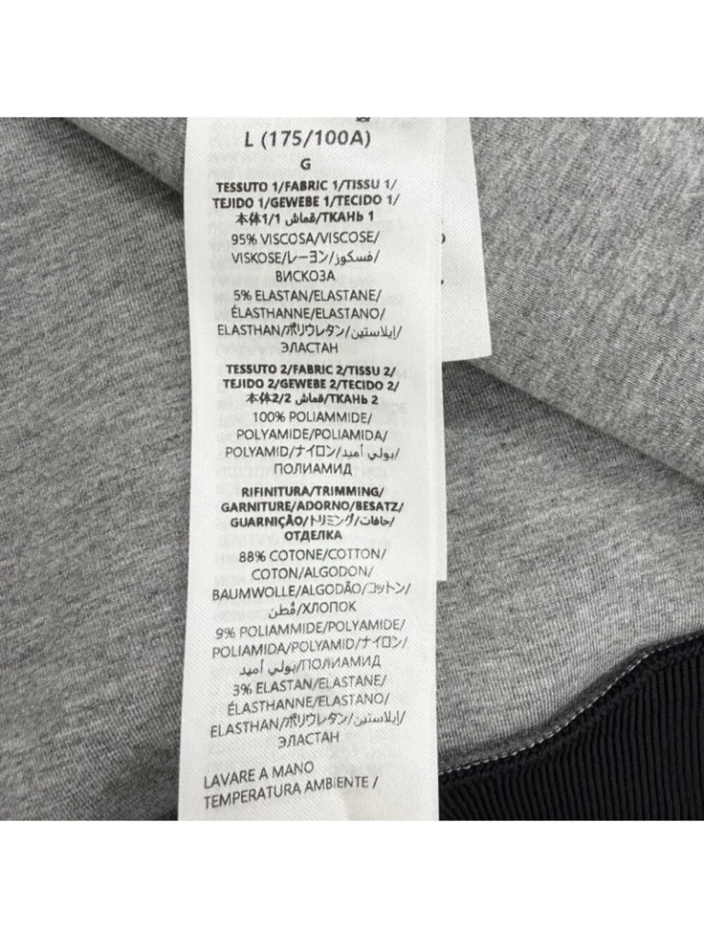 Gucci GG Canvas Contrast Zip Jacket Hoodie Black